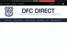 Tablet Screenshot of dfcdirect.co.uk